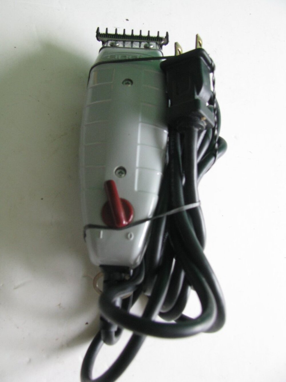 Andis Model G Corded Electric Hair Clipper/trimmer Gray, Square Blade, Tested.